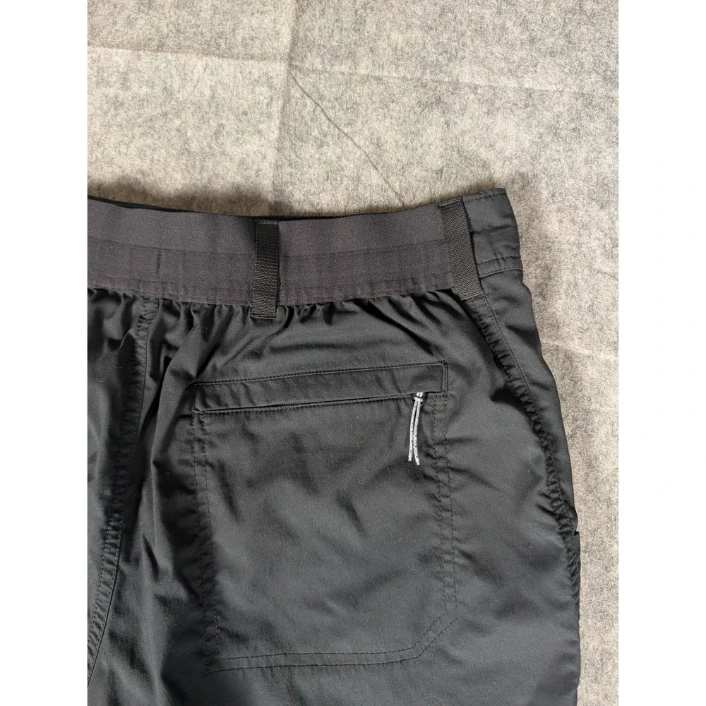 REI Co-op Mens Black Hiking Cargo Shorts Lightweight Quick Dry Outdoor Trail